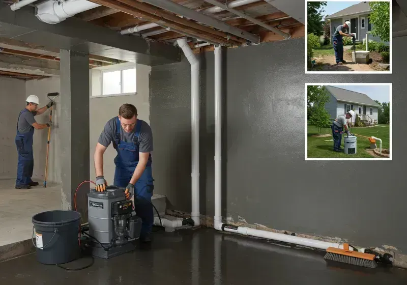 Basement Waterproofing and Flood Prevention process in Frankfort, KY